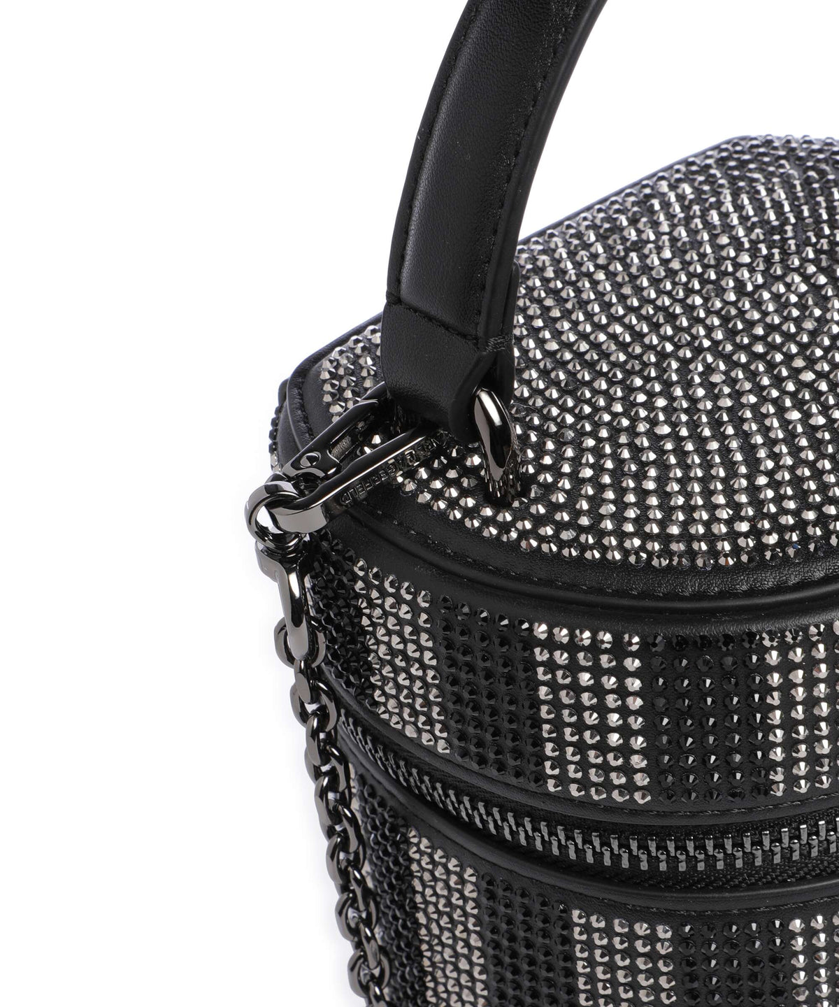 Karl Lagerfeld K/Soiree Bucket bag black embellishment