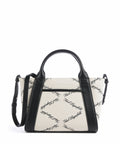 Karl Lagerfeld K/Ville Small Handbag natural canvas/black