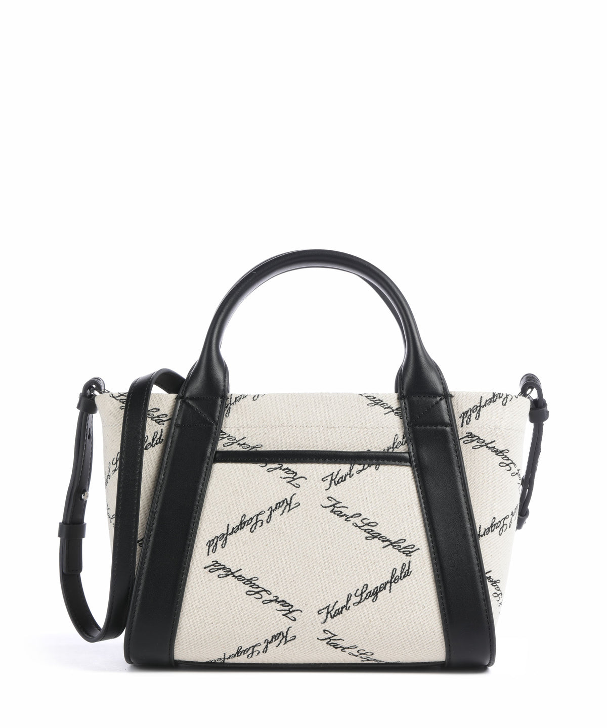 Karl Lagerfeld K/Ville Small Handbag natural canvas/black