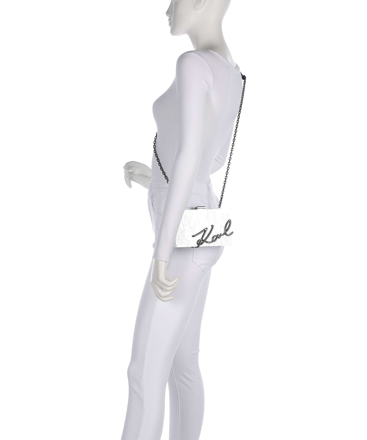 Karl Lagerfeld K/Soiree Crossbody bag off white