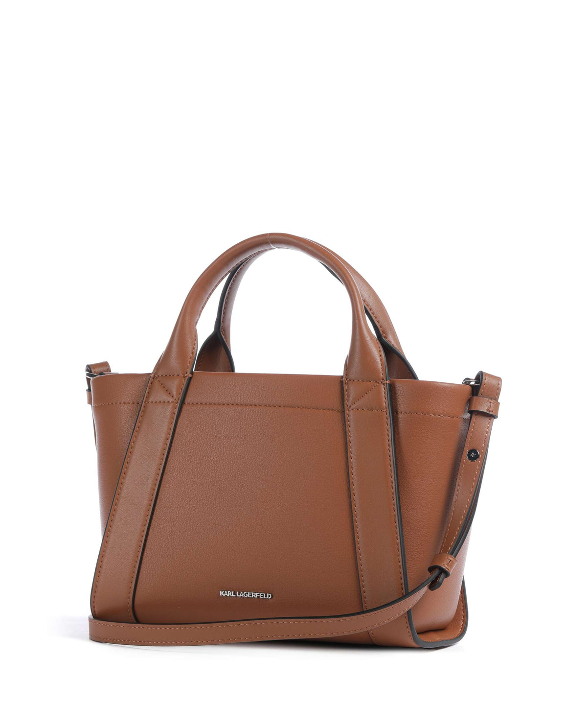 Karl Lagerfeld K/Ville Small Handbag dark tan