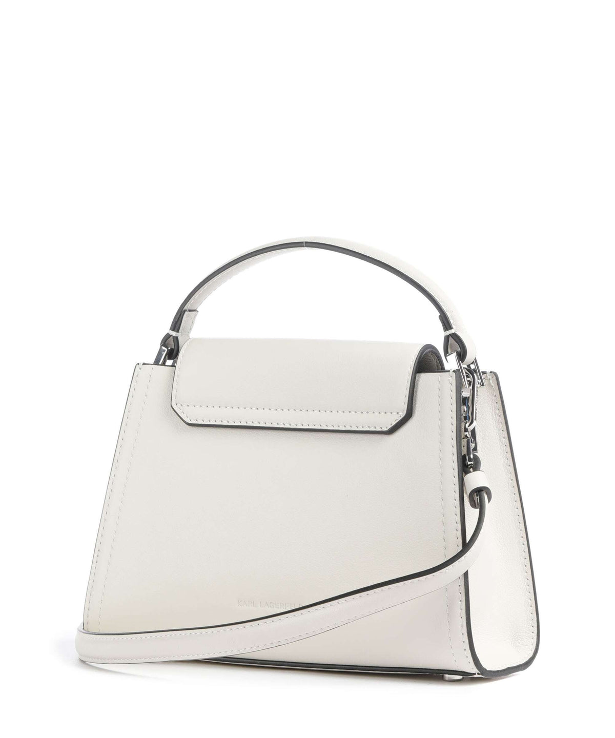 Karl Lagerfeld K/Signature Mini Handbag off white