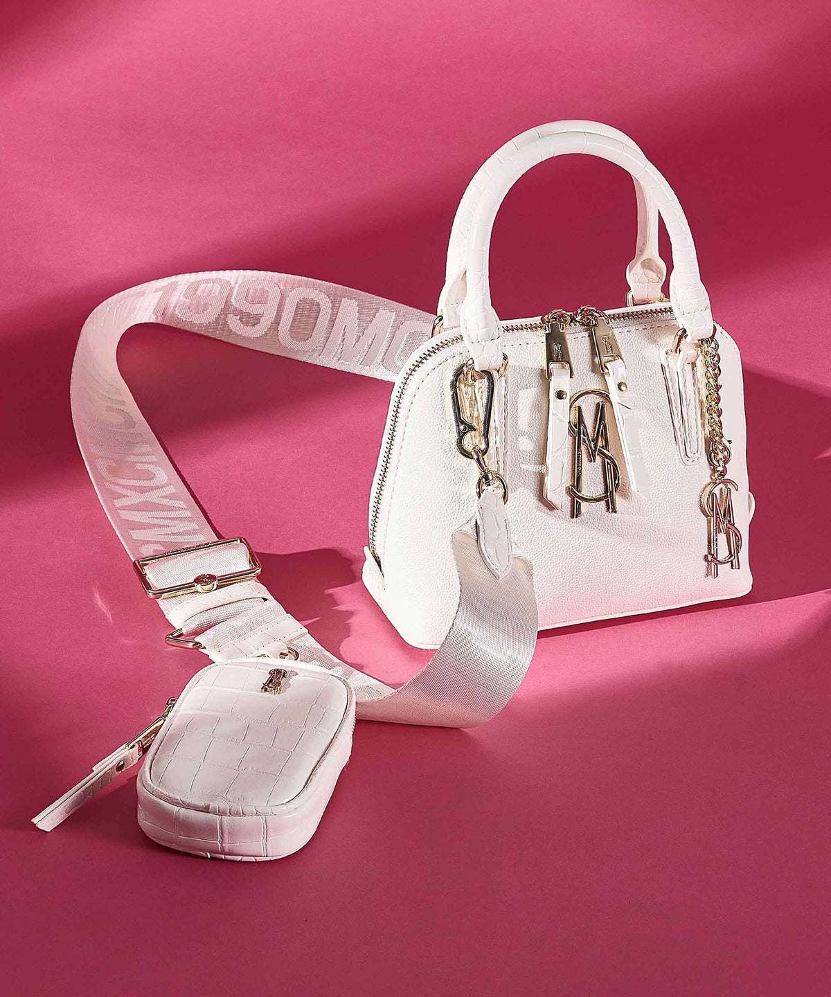 Steve Madden BRULE-C Handbag white