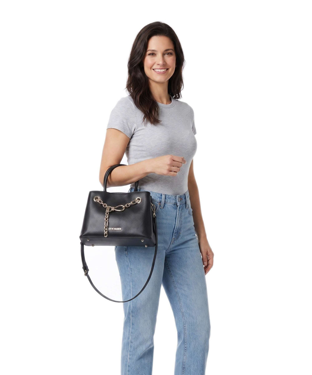Steve Madden BROSALY Handbag black/gold