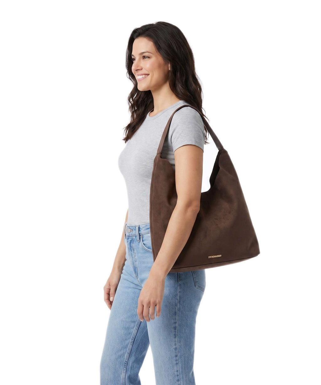Steve Madden BCHRISTI Hobo bag chocolate/gold