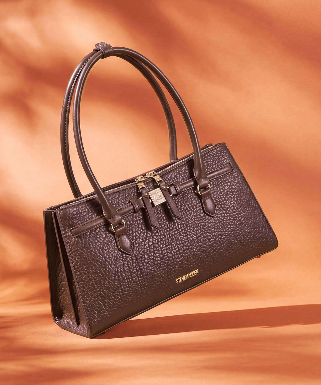 Steve Madden BSHIRLEY Shoulder bag brown/gold