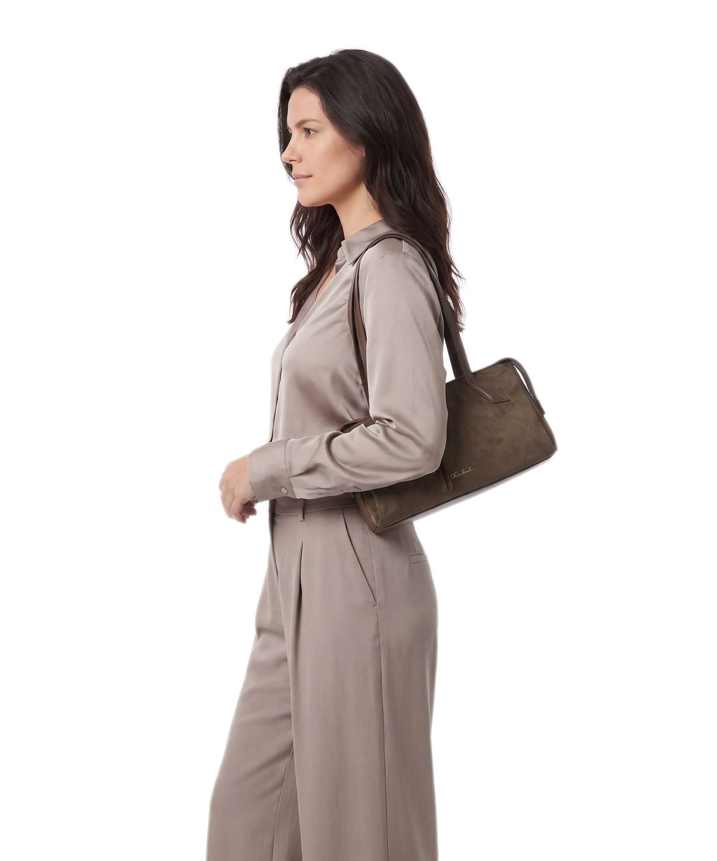 Steve Madden BDUSK Shoulder bag olive/gold