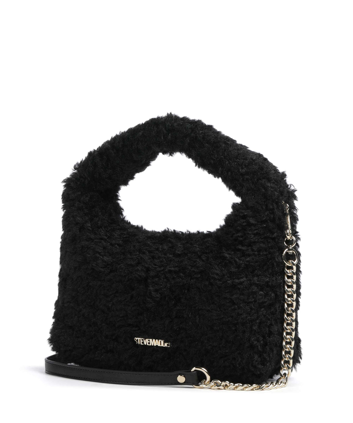 Steve Madden BFLUFFY Handbag black/gold