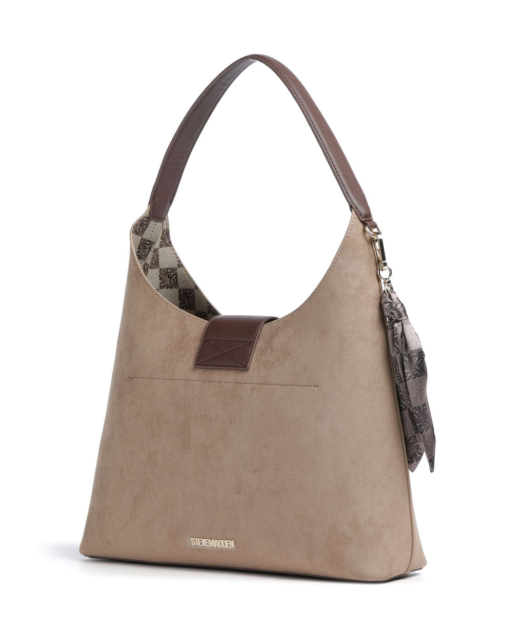 Steve Madden BTESA Hobo bag taupe/brown