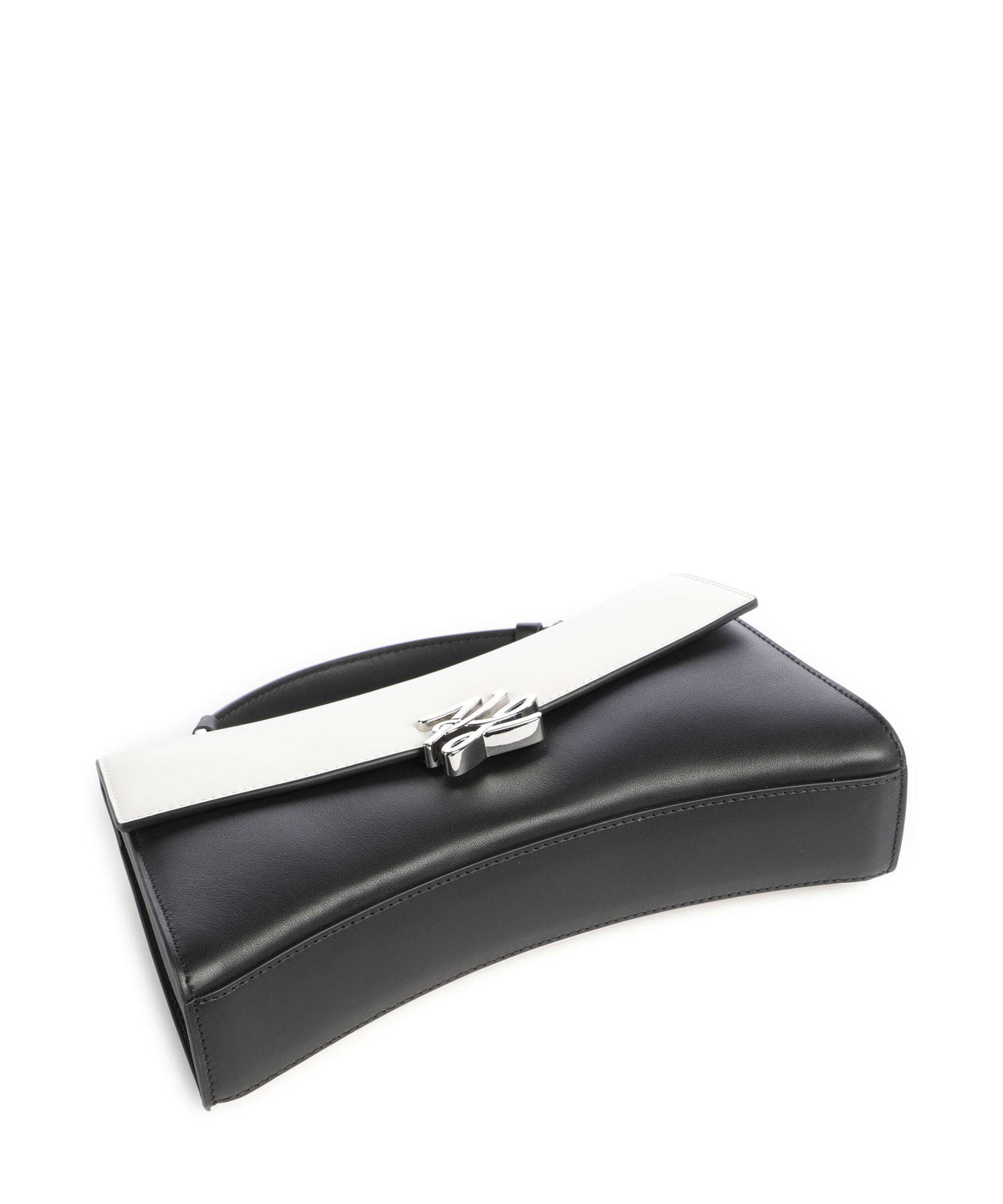 Karl Lagerfeld K/Autograph Twist Crossbody bag black/white