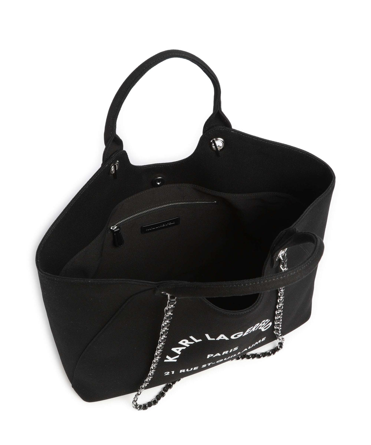 Karl Lagerfeld K/Rue St Guillaume Tote bag black