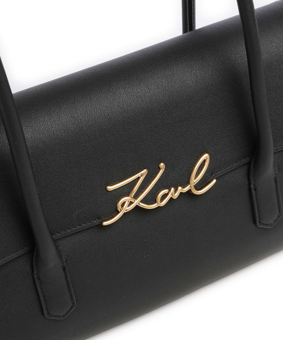 Karl Lagerfeld K/Signature Shoulder bag black/gold