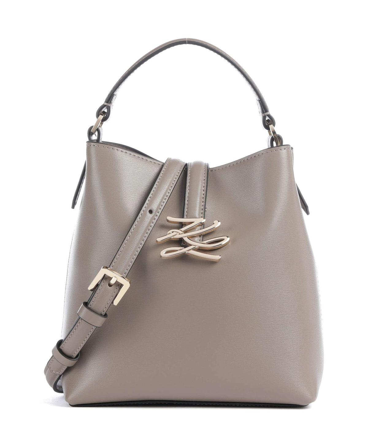 Karl Lagerfeld K/Autograph Small Bucket bag ash grey