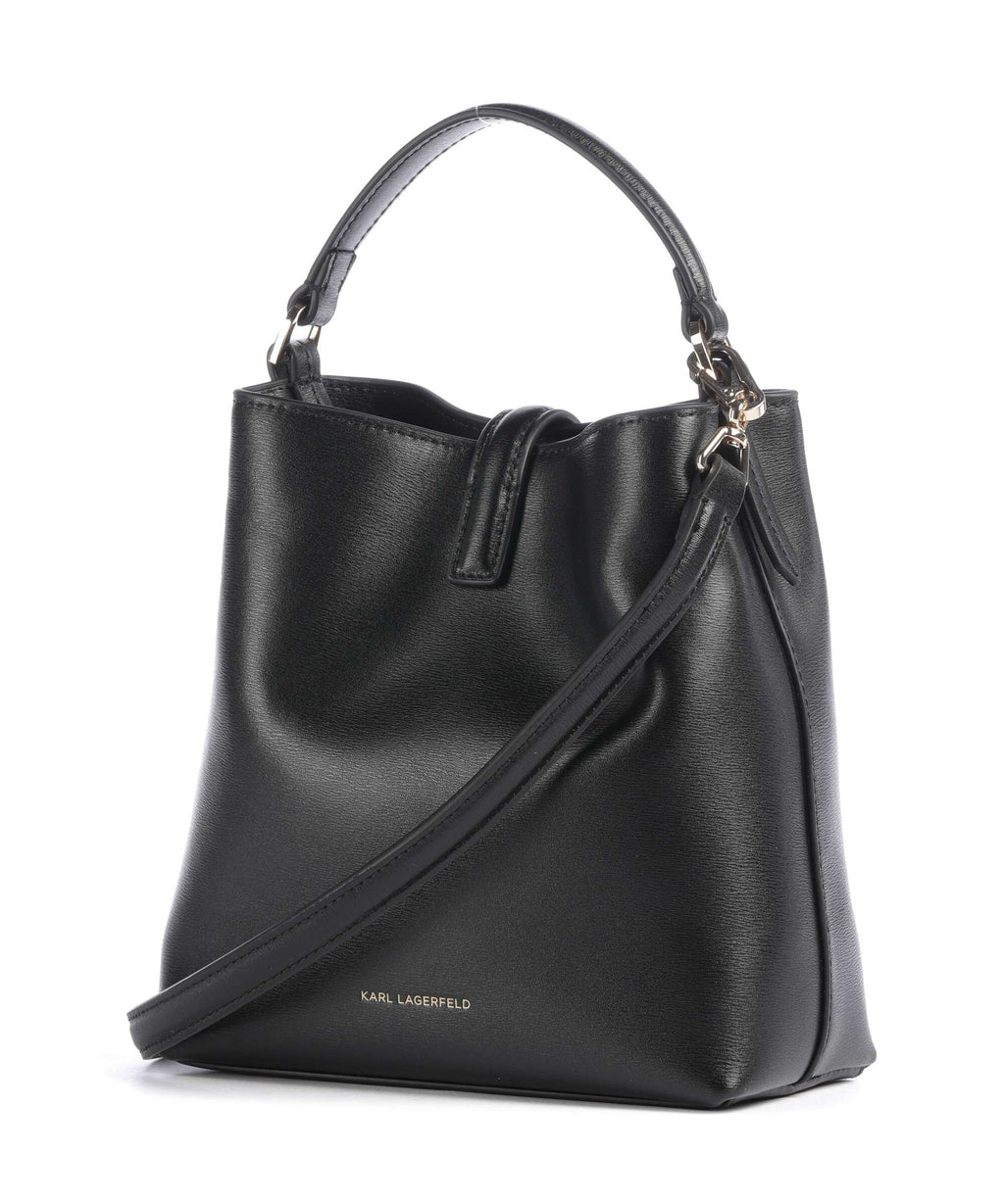 Karl Lagerfeld K/Autograph Small Bucket bag black/gold