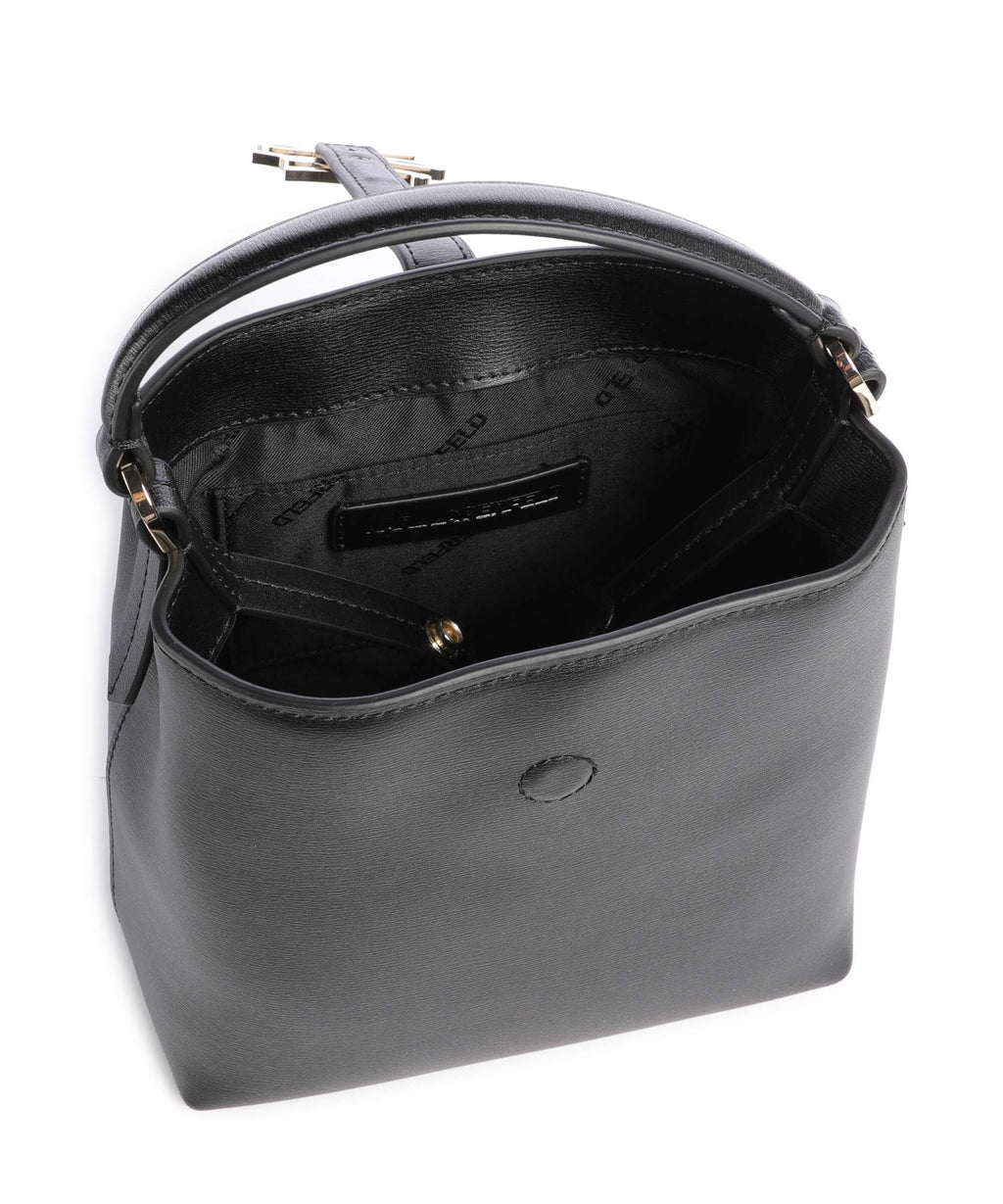 Karl Lagerfeld K/Autograph Small Bucket bag black/gold