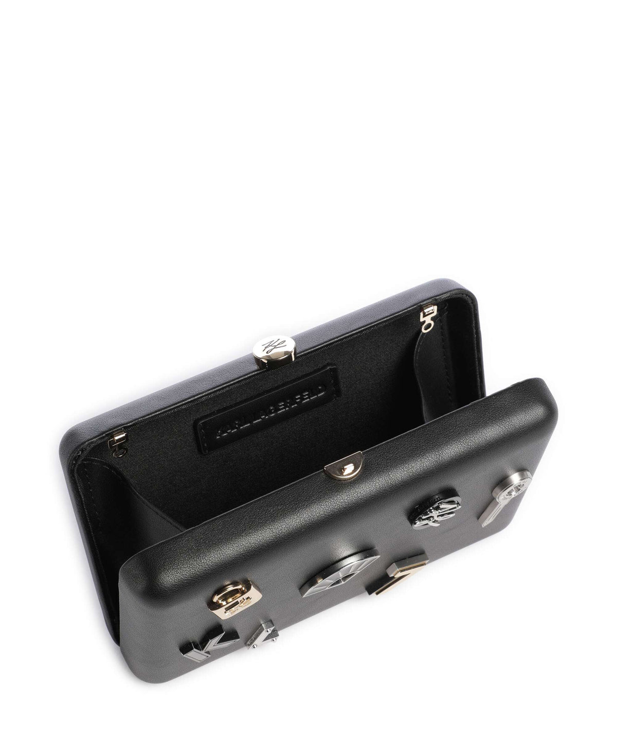 Karl Lagerfeld K/Soiree Clutch bag black nickel