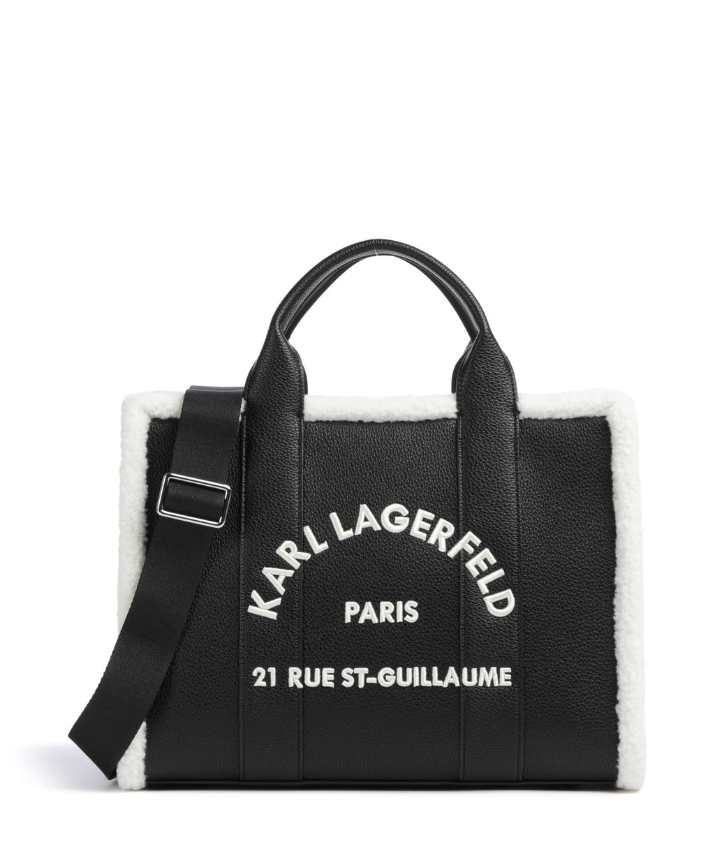 Karl Lagerfeld K/Rue St Guillaume Medium Handbag black