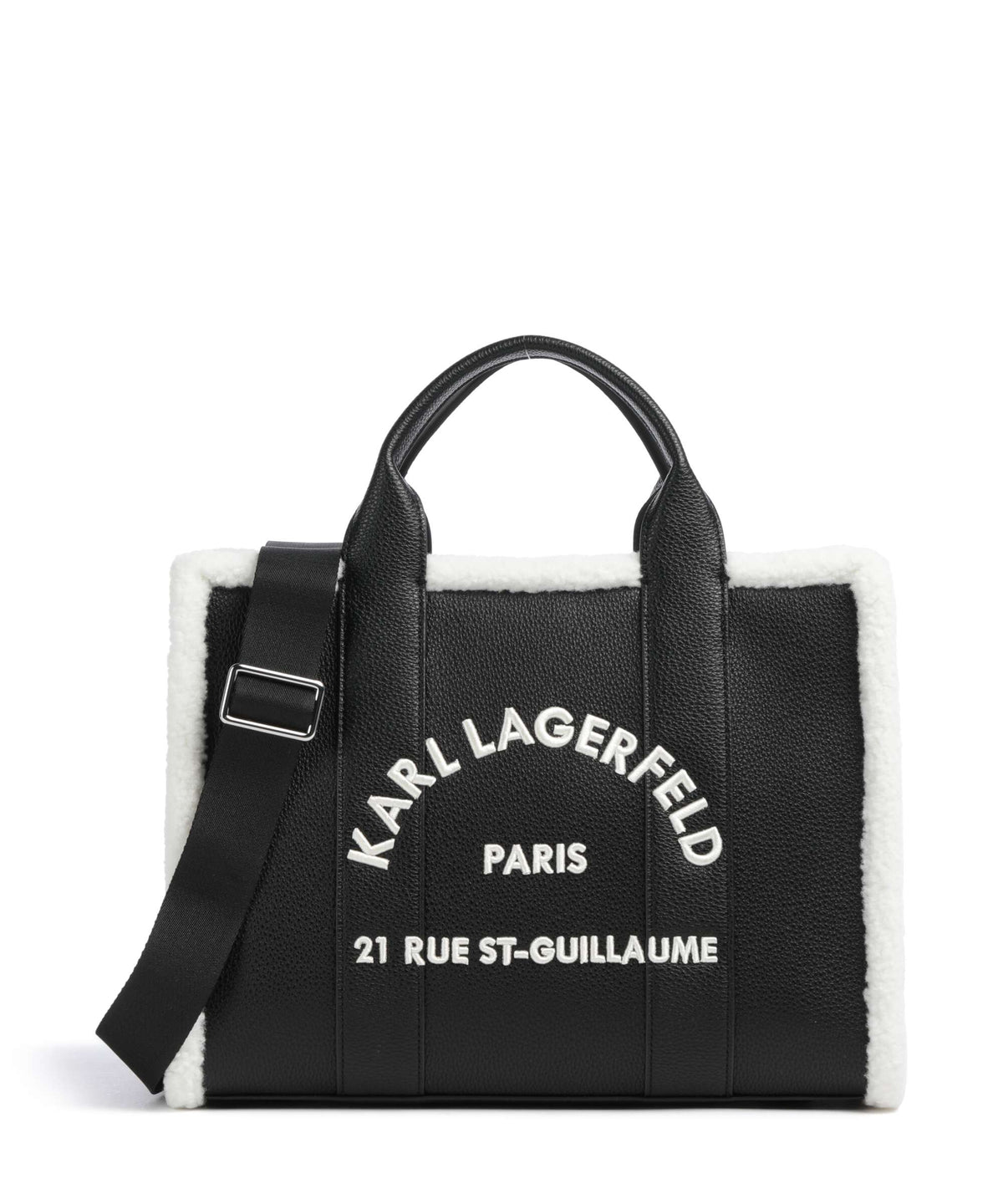 Karl Lagerfeld K/Rue St Guillaume Medium Handbag black