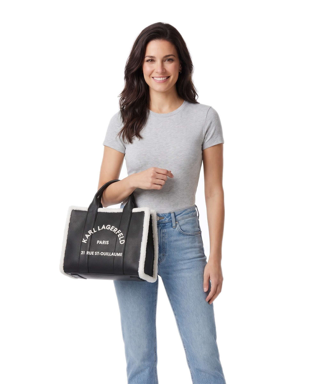 Karl Lagerfeld K/Rue St Guillaume Medium Handbag black
