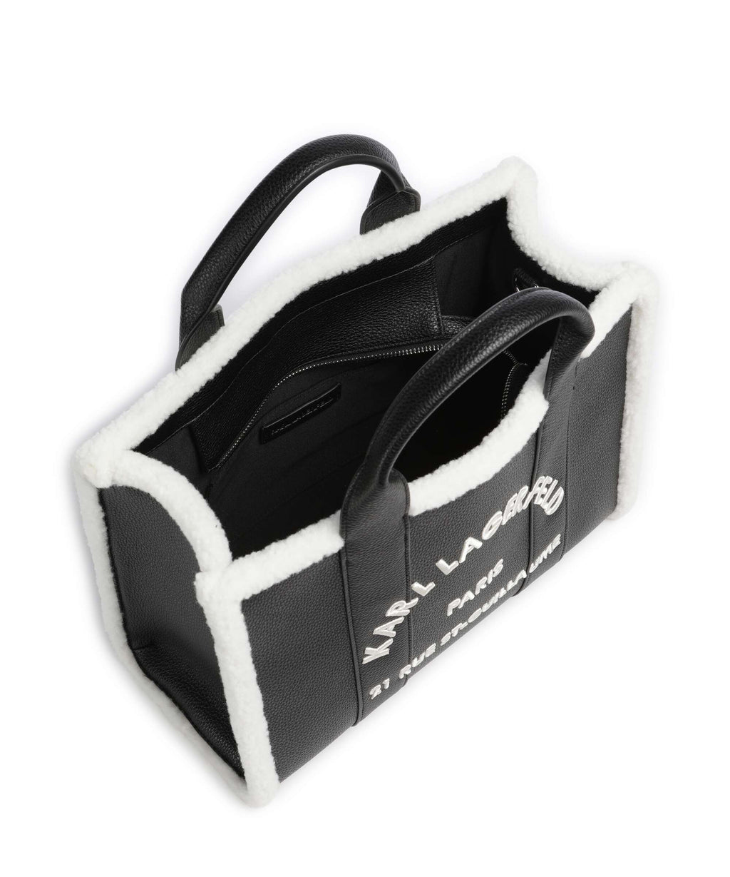 Karl Lagerfeld K/Rue St Guillaume Medium Handbag black