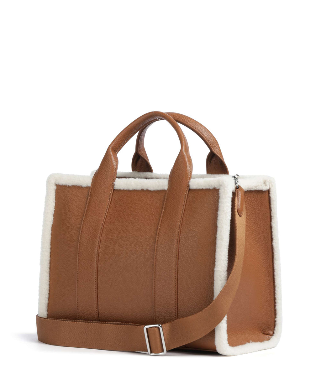 Karl Lagerfeld K/Rue St Guillaume Medium Handbag dark tan