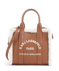 Karl Lagerfeld K/Rue St Guillaume Mini Crossbody bag dark tan