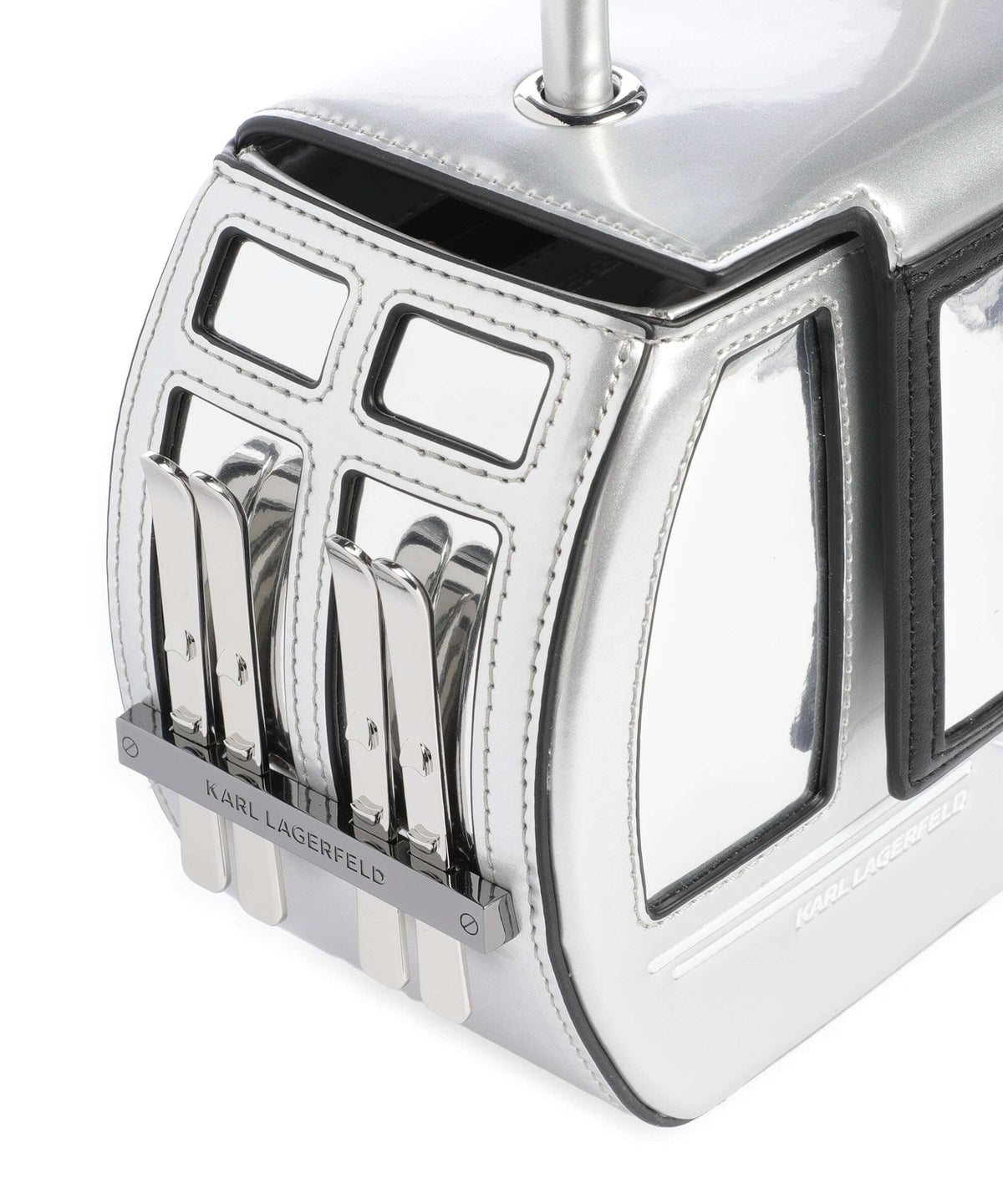 Karl Lagerfeld Ikon Crossbody bag silver