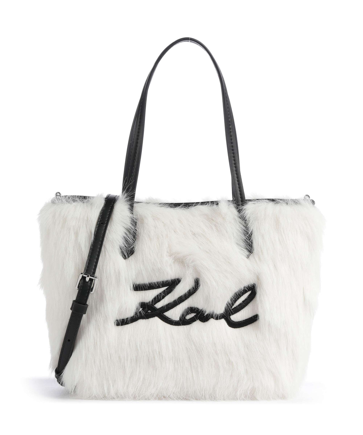 Karl Lagerfeld K/Signature Small Tote bag off white