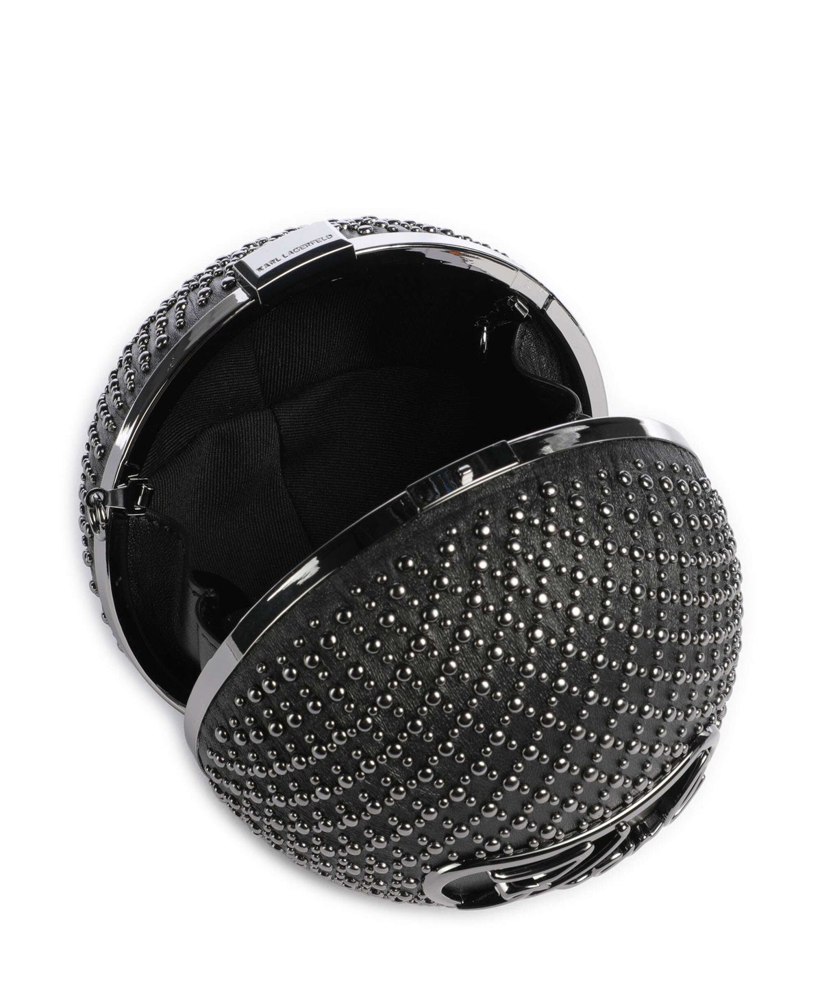 Karl Lagerfeld K/Signature Shoulder bag black embellishment
