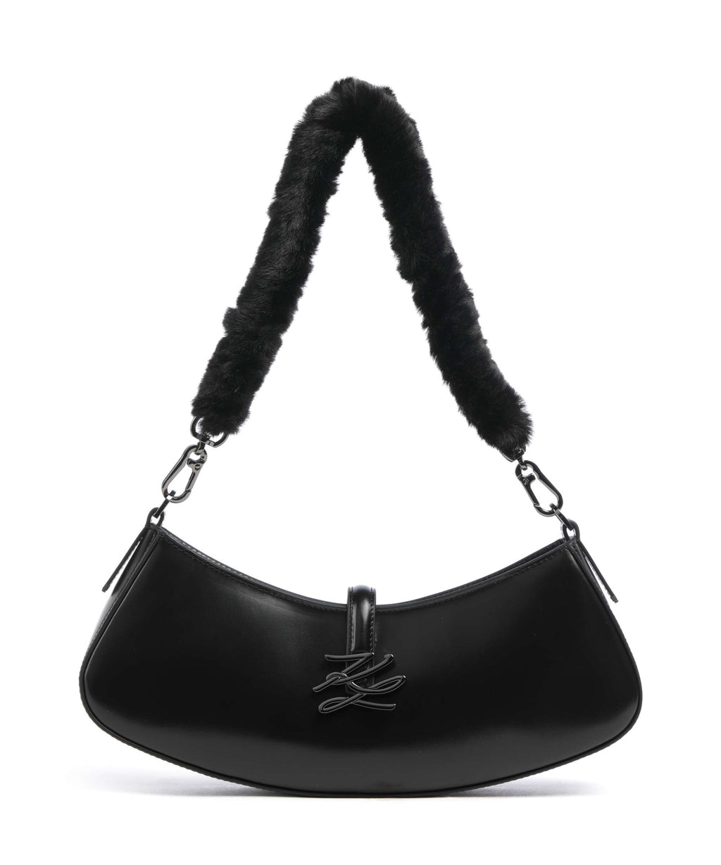 Karl Lagerfeld K/Autograph Small Shoulder bag black gunmetal