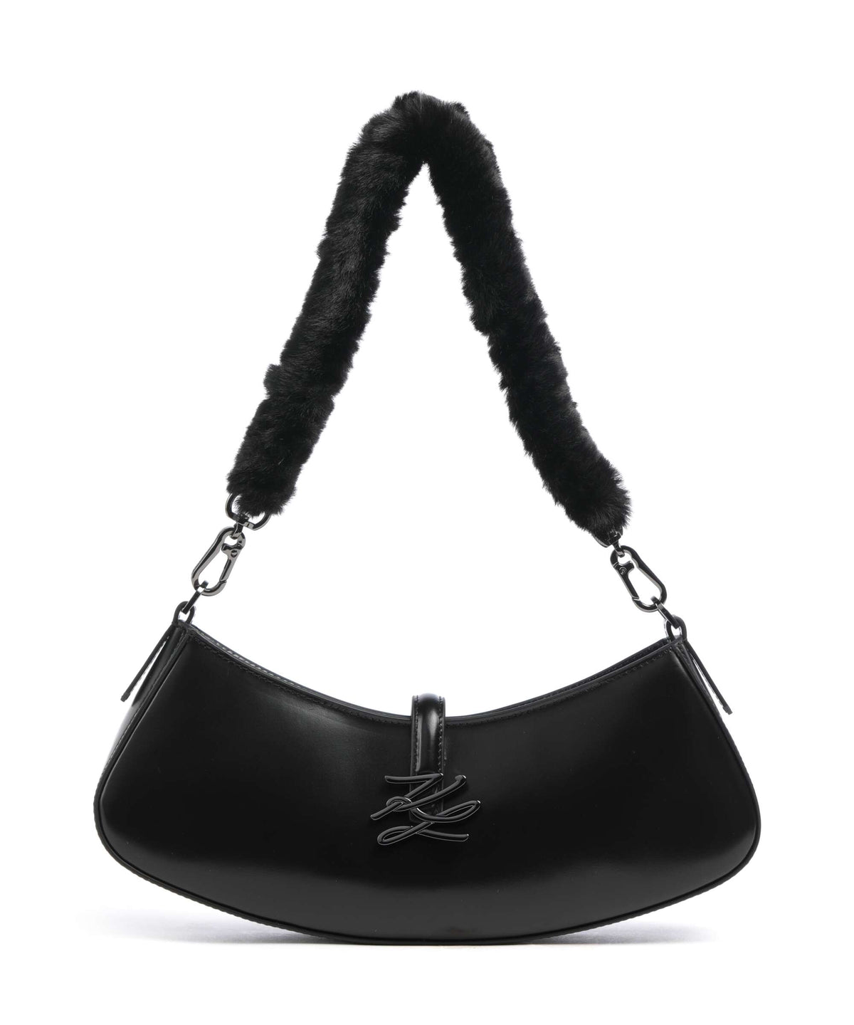 Karl Lagerfeld K/Autograph Small Shoulder bag black gunmetal