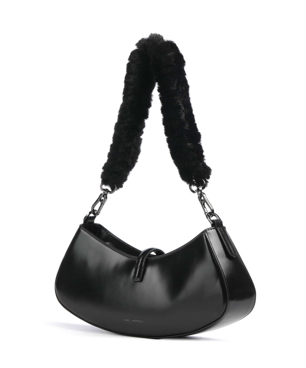 Karl Lagerfeld K/Autograph Small Shoulder bag black gunmetal