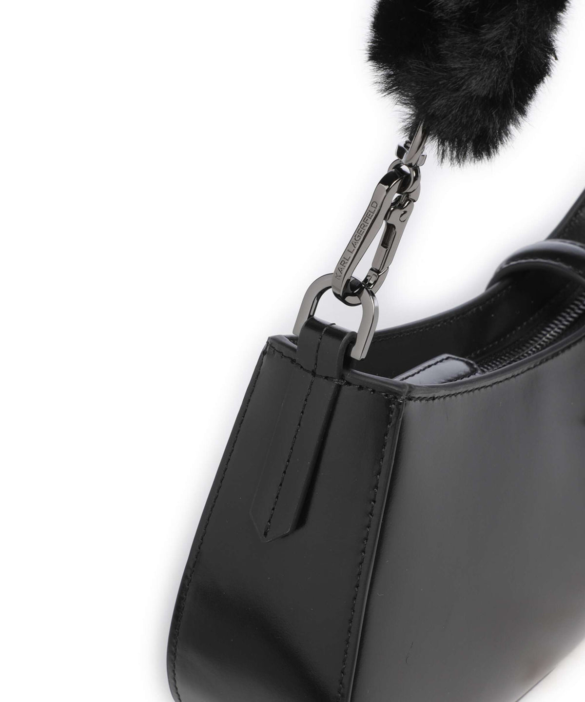 Karl Lagerfeld K/Autograph Small Shoulder bag black gunmetal