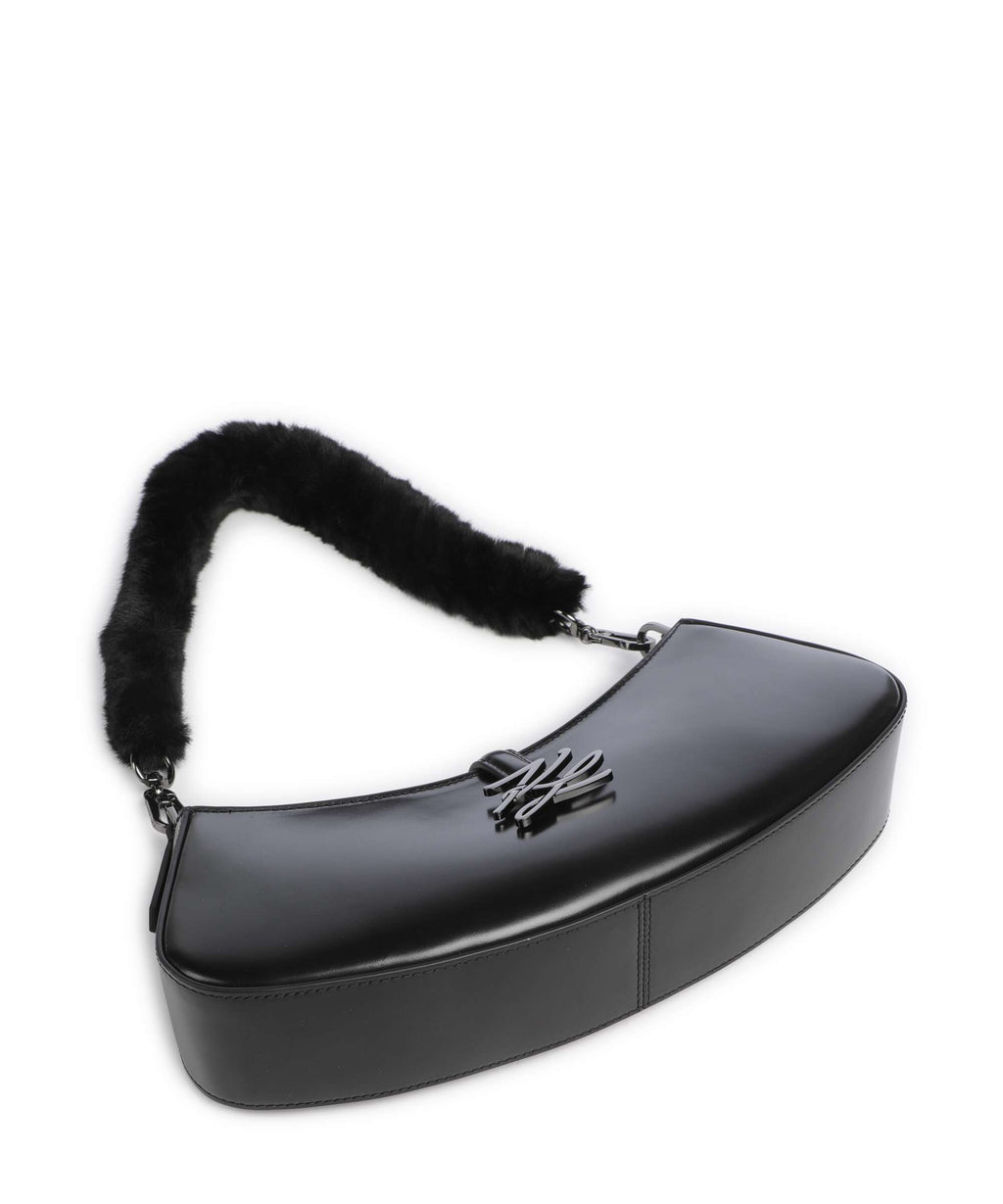 Karl Lagerfeld K/Autograph Small Shoulder bag black gunmetal