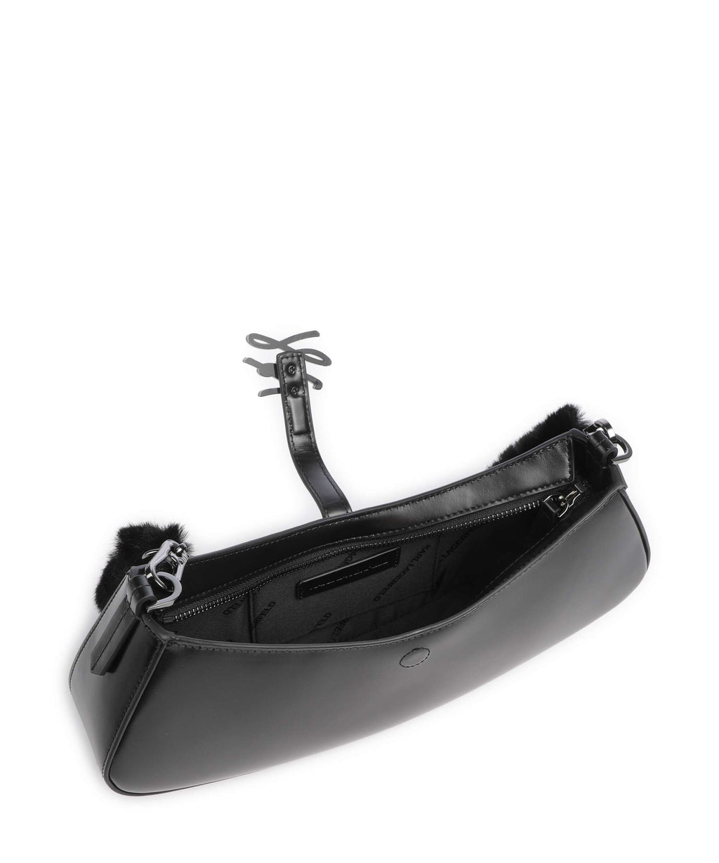 Karl Lagerfeld K/Autograph Small Shoulder bag black gunmetal