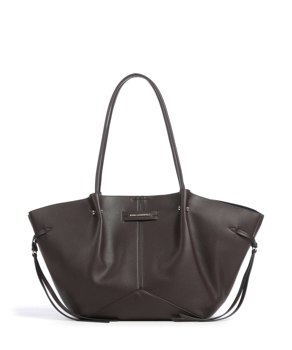 Karl Lagerfeld K/Pierced Medium Tote bag tobacco
