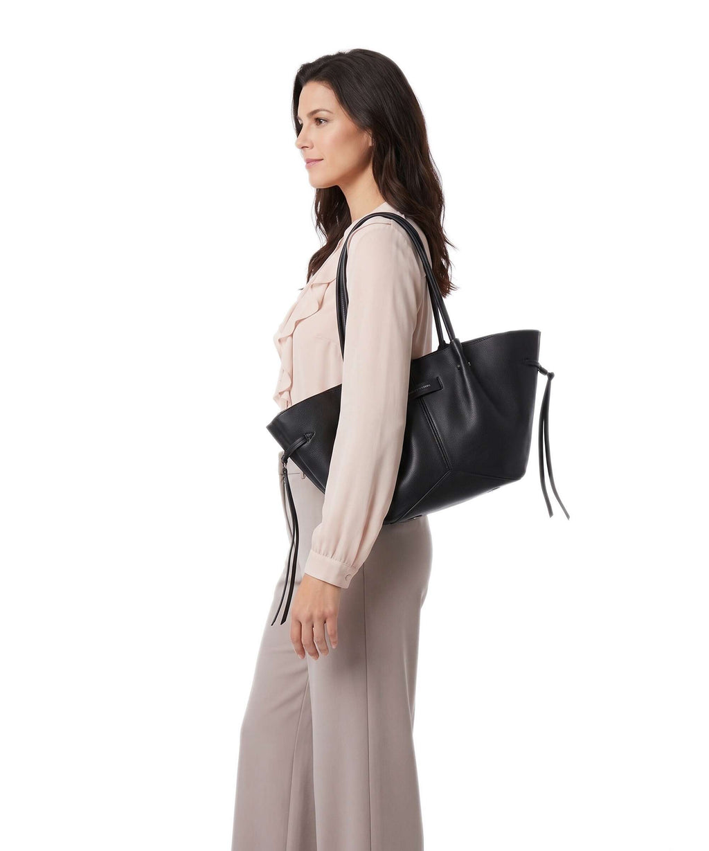 Karl Lagerfeld K/Pierced Small Tote bag black nickel