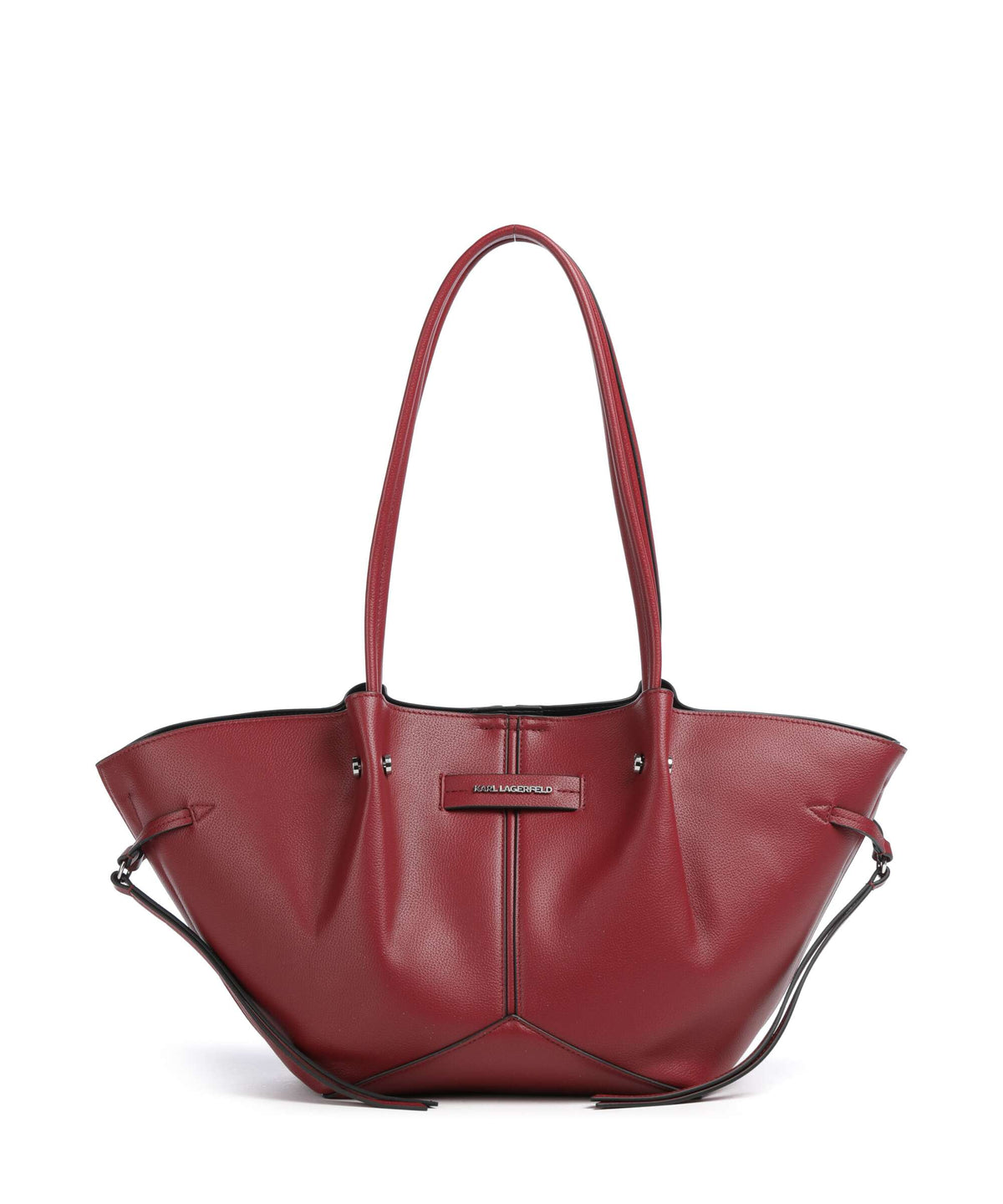 Karl Lagerfeld K/Pierced Small Tote bag dark cherry