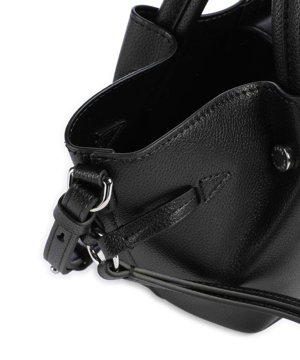 Karl Lagerfeld K/Pierced Mini Handbag black nickel