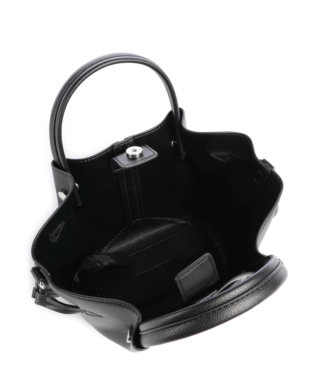 Karl Lagerfeld K/Pierced Mini Handbag black nickel