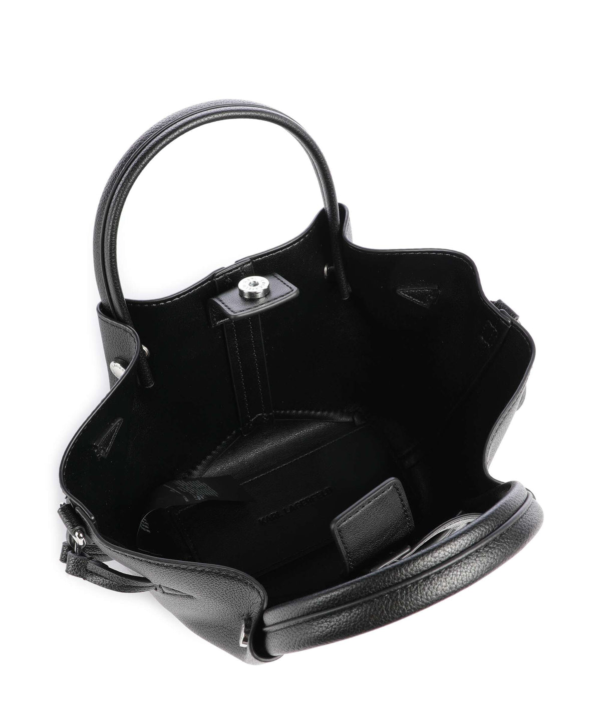 Karl Lagerfeld K/Pierced Mini Handbag black nickel