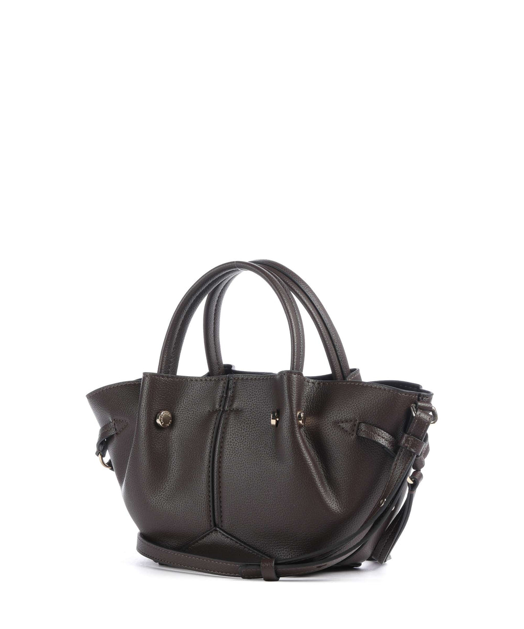 Karl Lagerfeld K/Pierced Mini Handbag tobacco