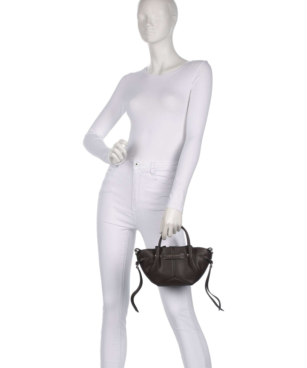 Karl Lagerfeld K/Pierced Mini Handbag tobacco