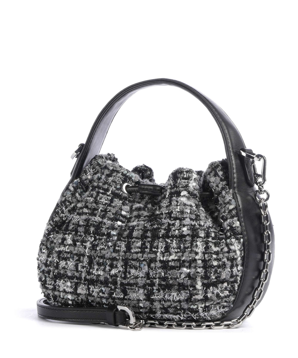 Karl Lagerfeld K/Soiree Mini Bucket bag black/white