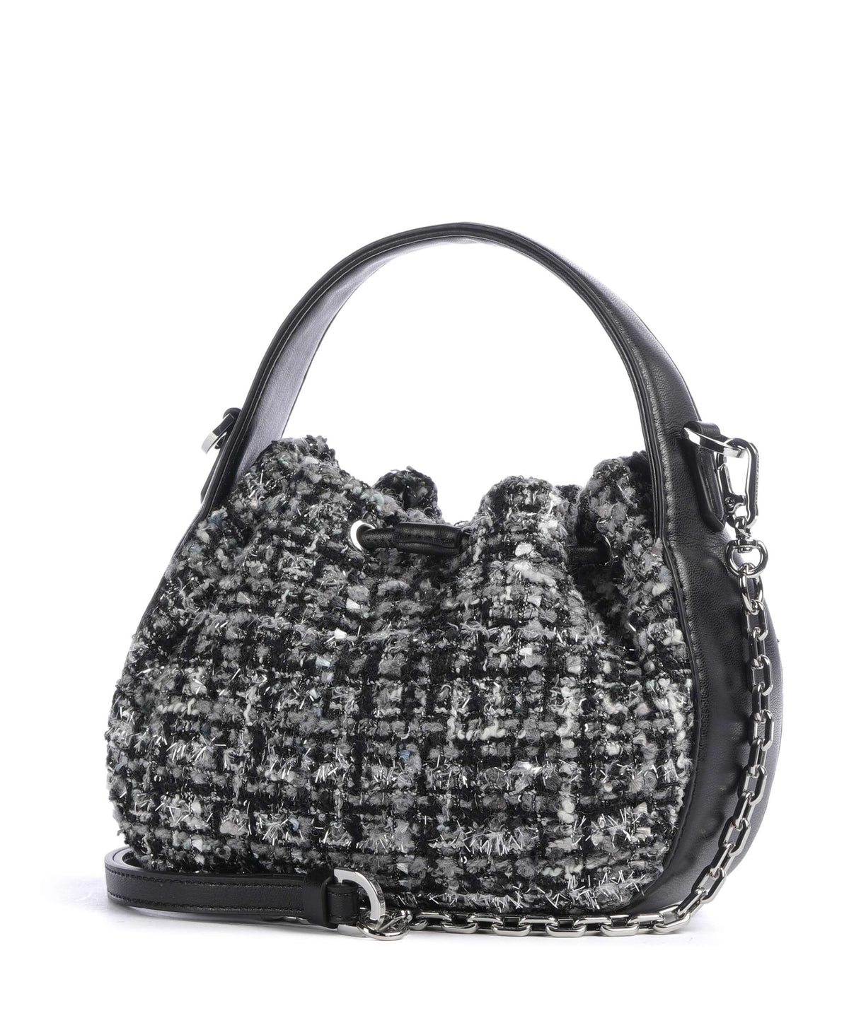Karl Lagerfeld K/Soiree Mini Bucket bag black/white