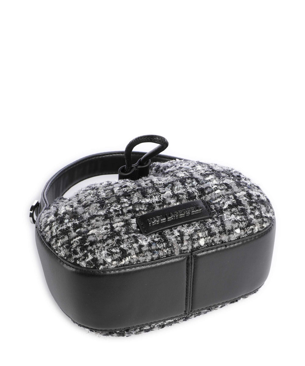 Karl Lagerfeld K/Soiree Mini Bucket bag black/white