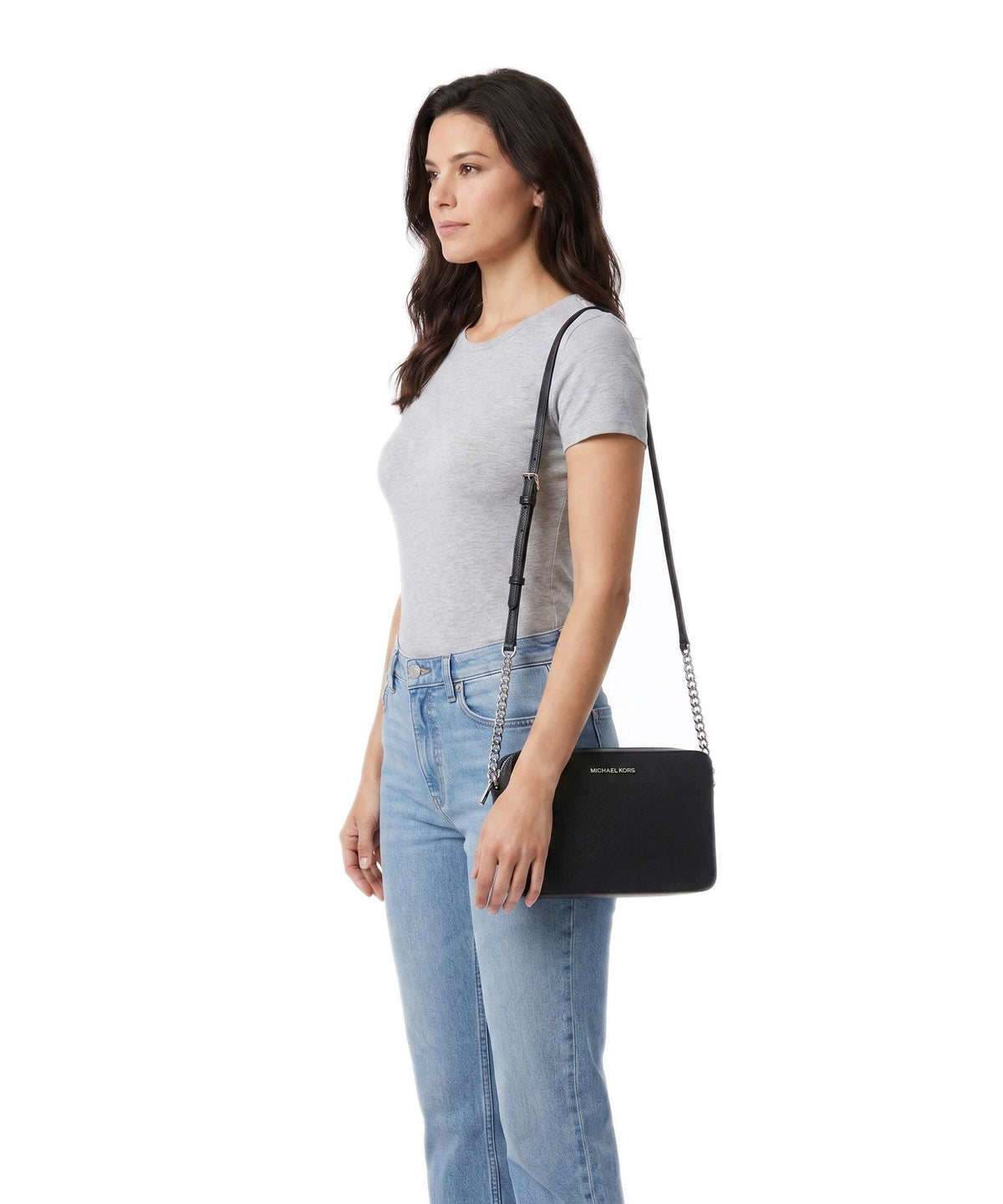 Michael Kors Jet Set Crossbody bag black