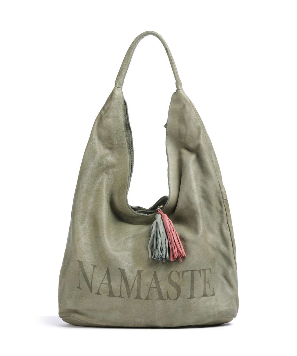 Taschendieb Wien Freundgasse 1 Tote bag green leaf