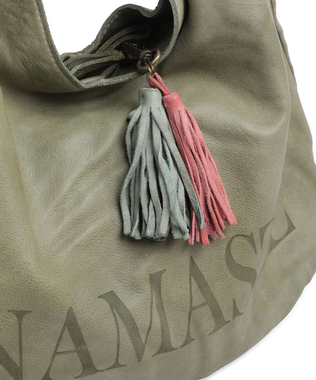 Taschendieb Wien Freundgasse 1 Tote bag green leaf