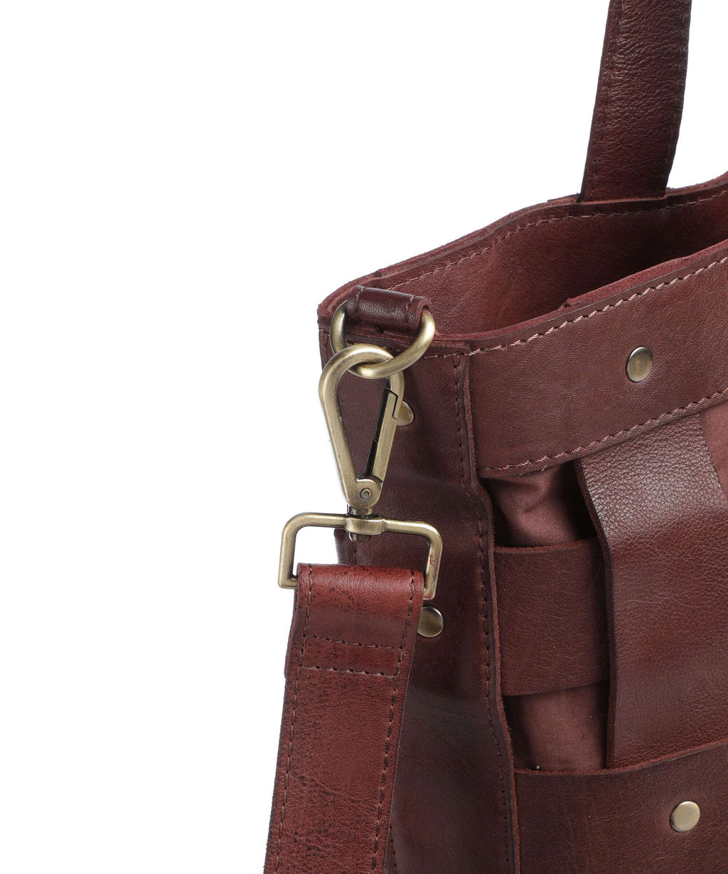 Taschendieb Wien Griesgasse 3 Tote bag brown brandy